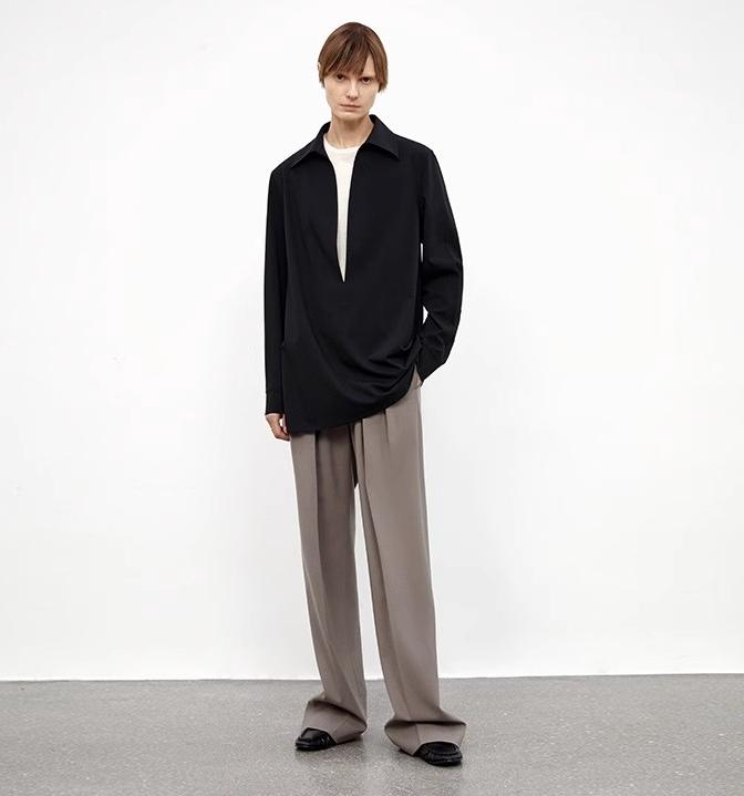 High-Waisted Slimming Suit Pants for Women