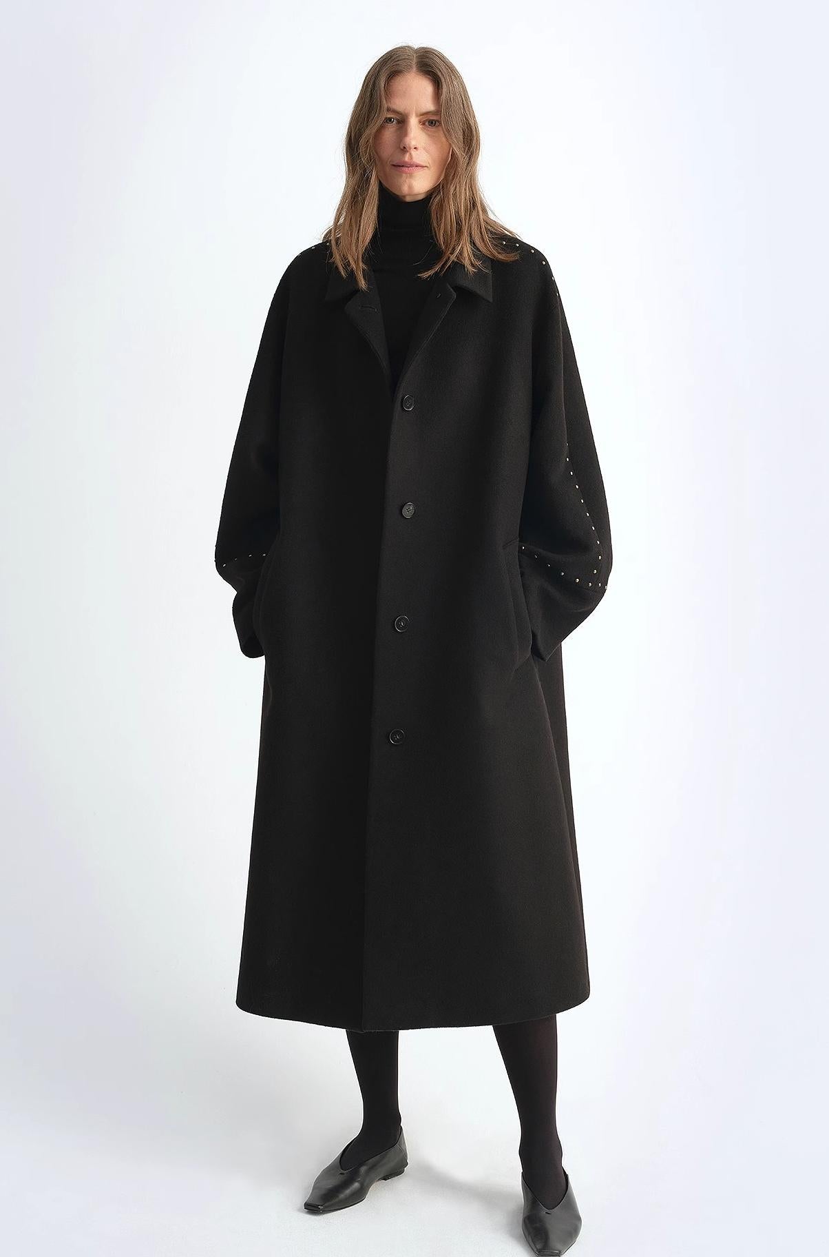 Lapel Wool Coat