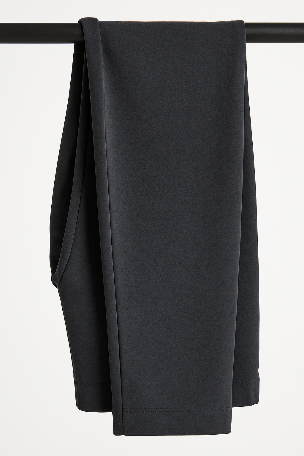 Decorative Button Elastic Waist Pants