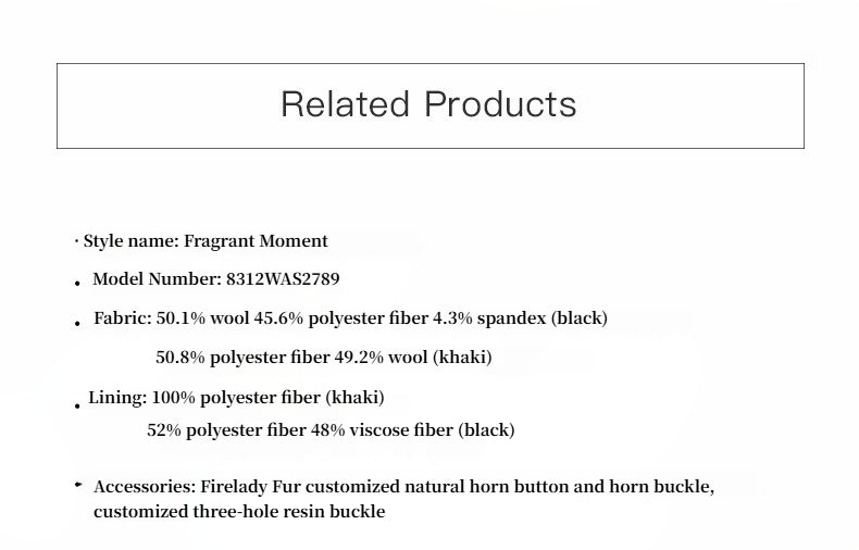 Trench Coat Mid-Length Wool Blend Petite