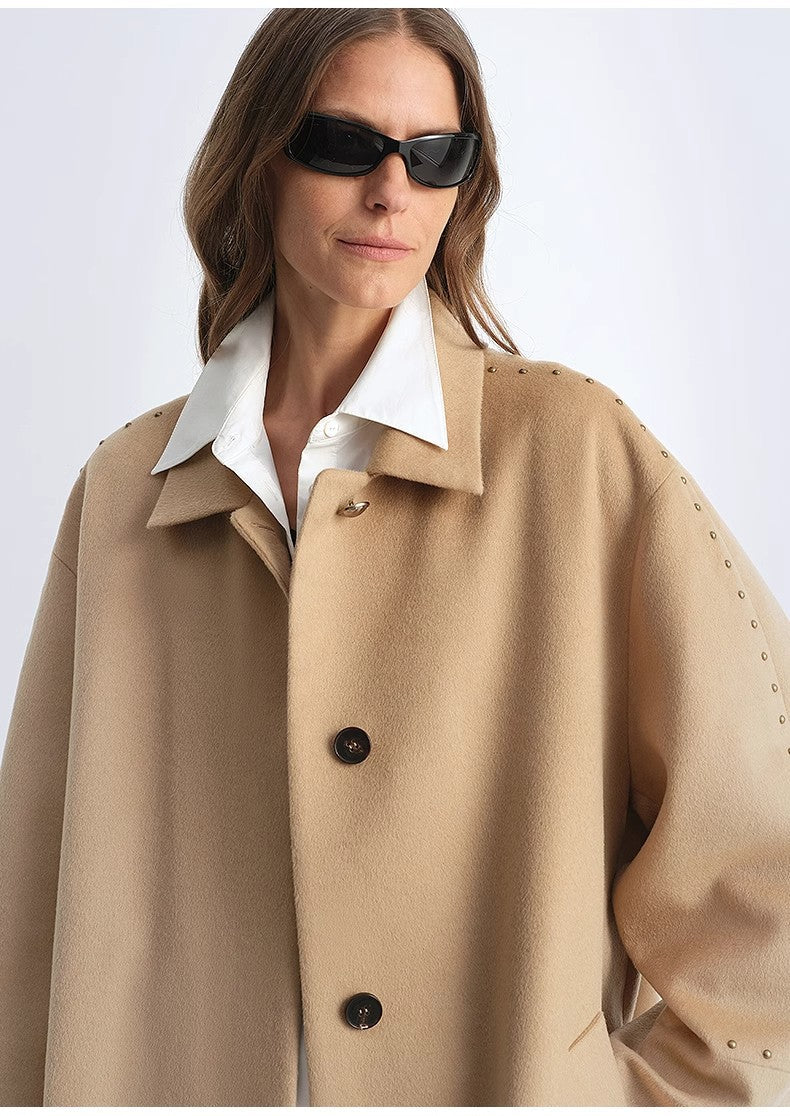 Lapel Wool Coat