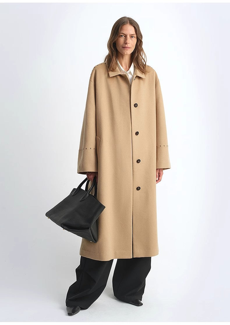 Lapel Wool Coat
