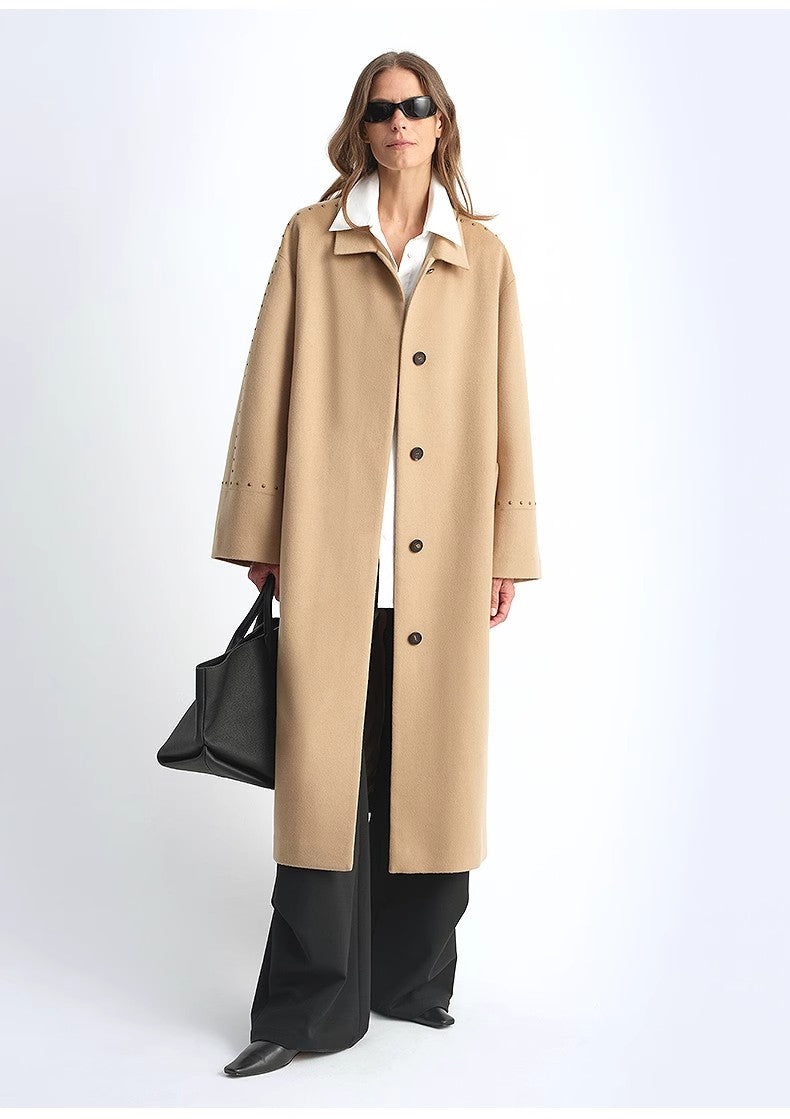 Lapel Wool Coat