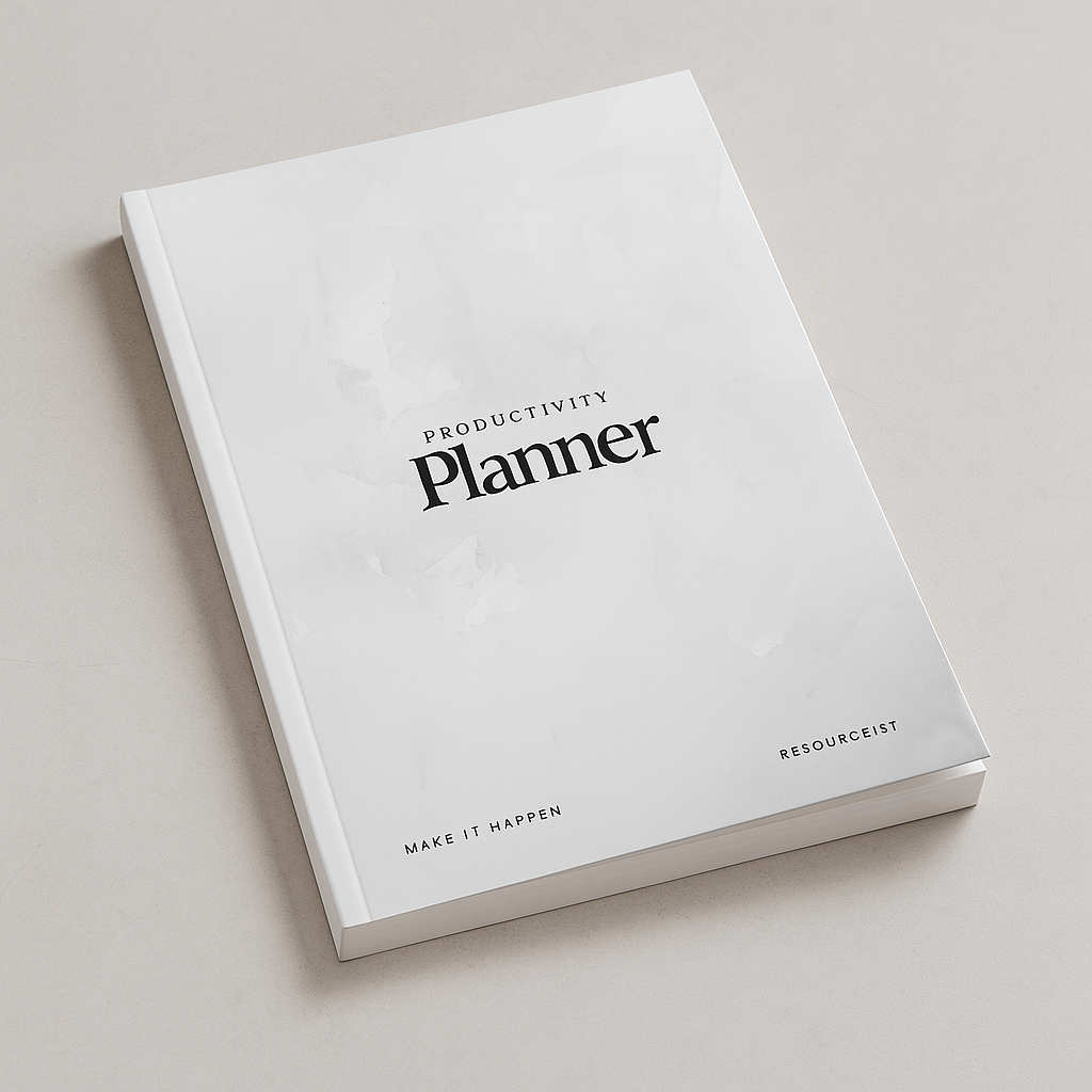 Minimalist Productivity Planner