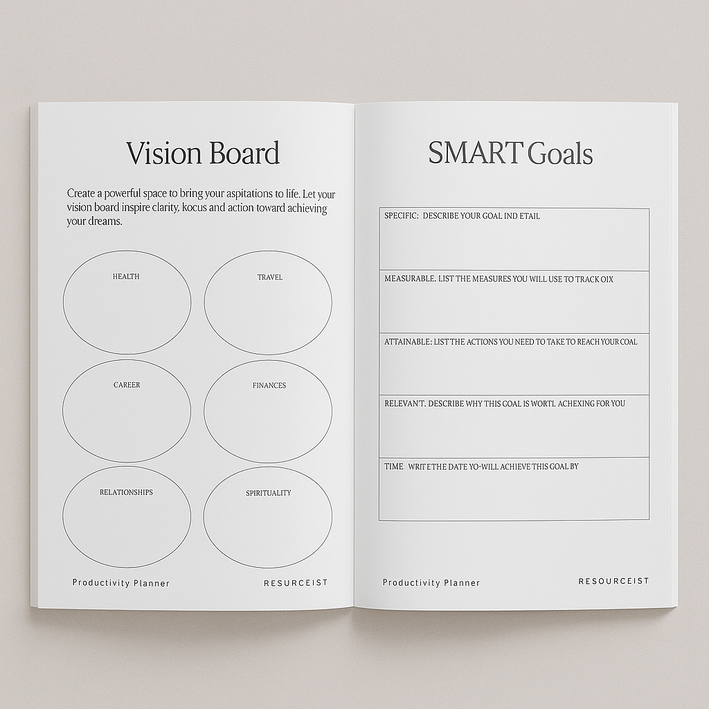 Minimalist Productivity Planner