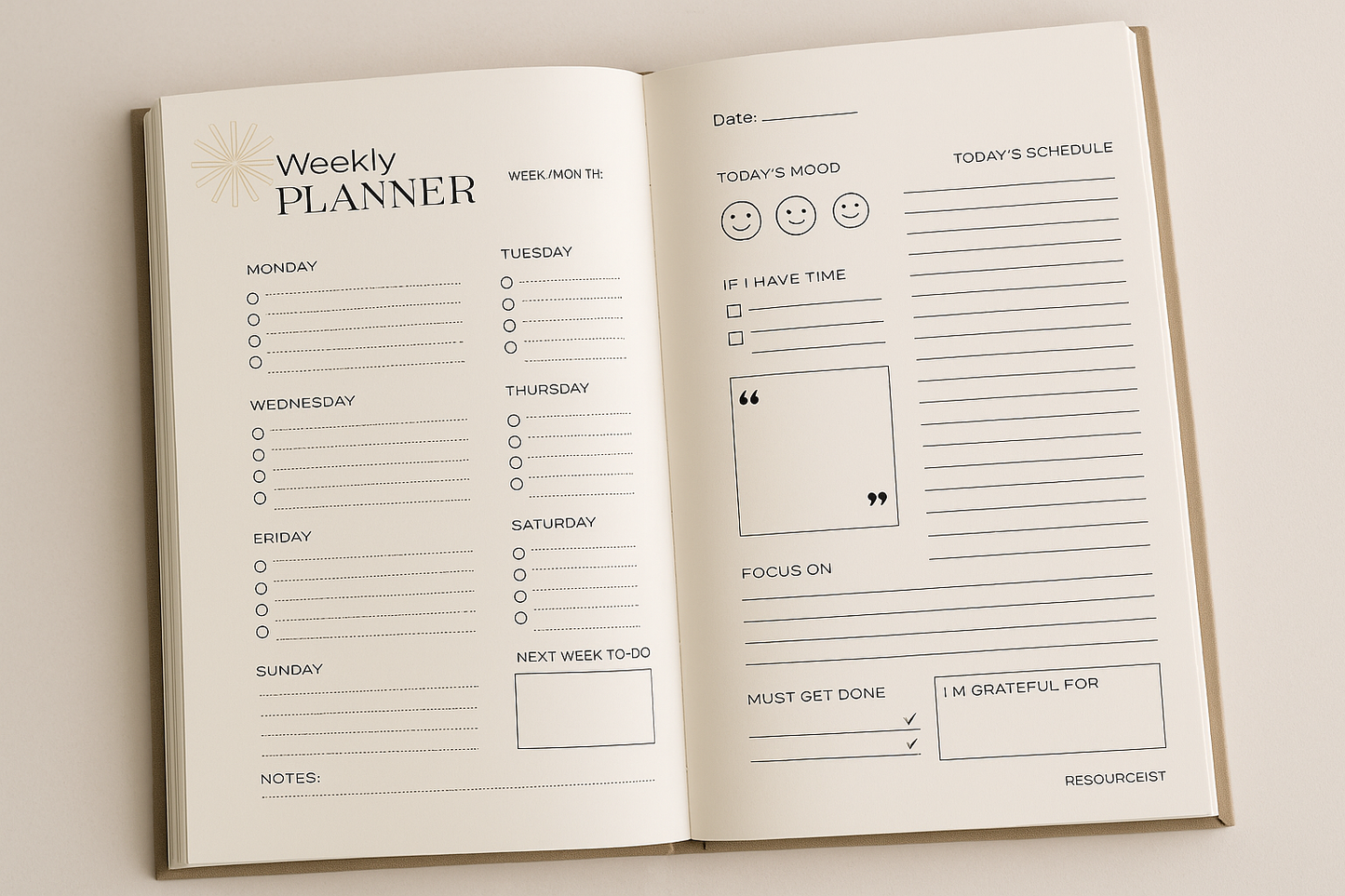 Productivity Planner