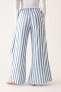 Strped Wide Leg Pants