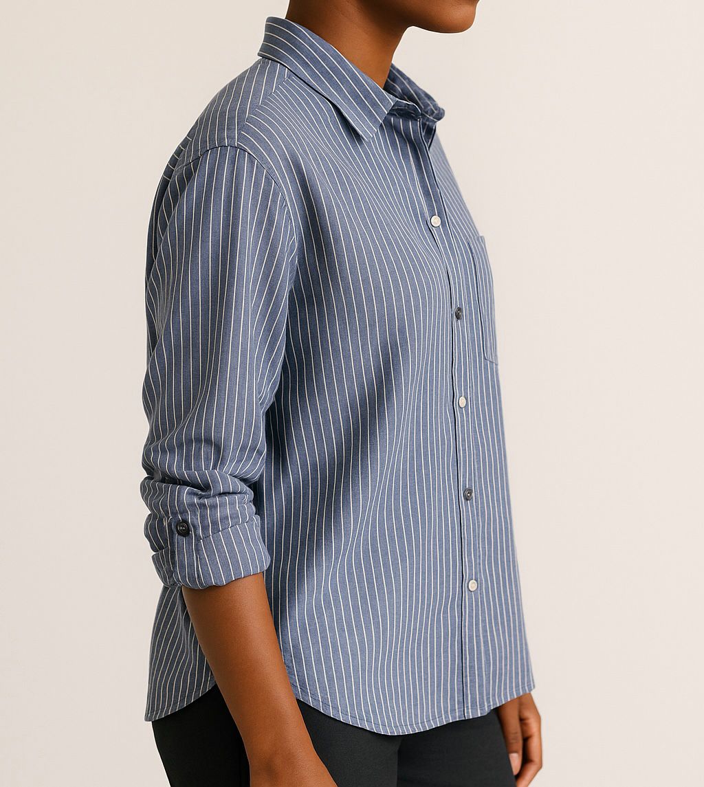 Striped Long-Sleeve Shirt