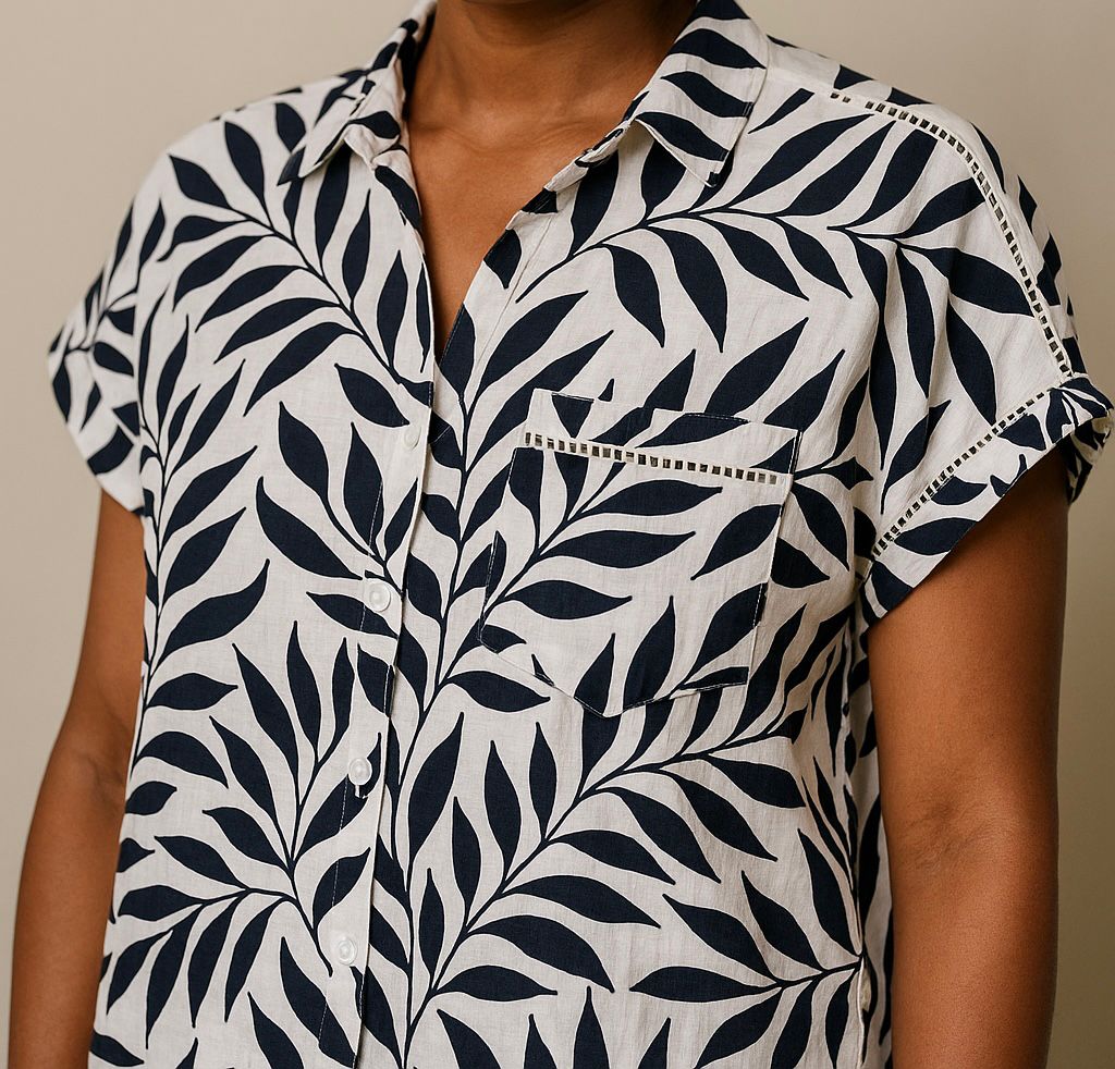 Floral Short-Sleeve Shirt