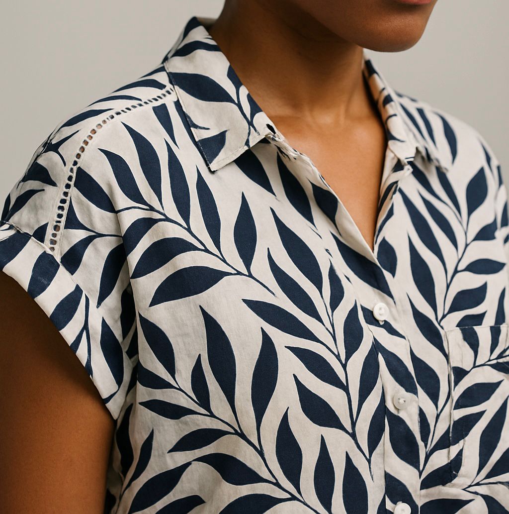 Floral Short-Sleeve Shirt