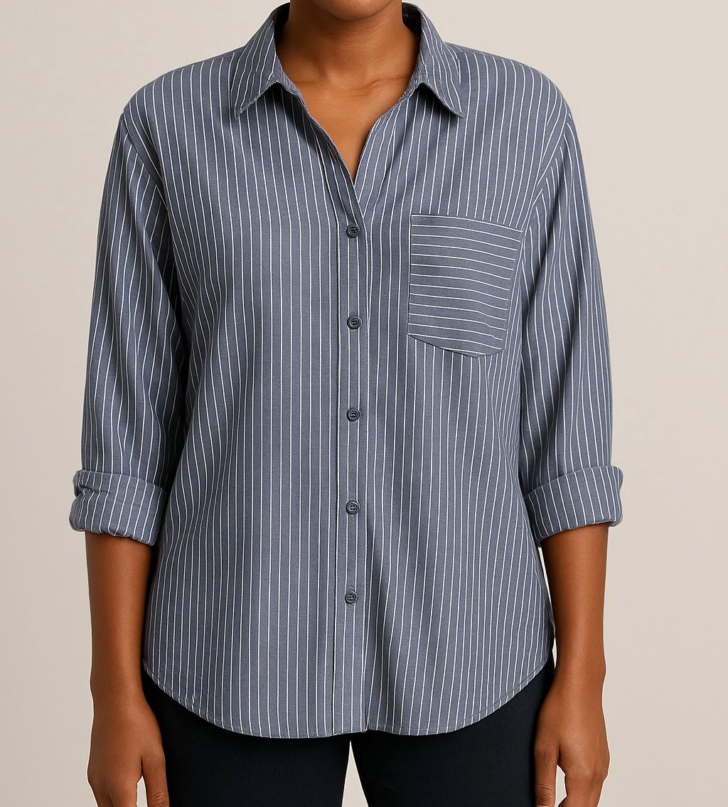 Striped Long-Sleeve Shirt