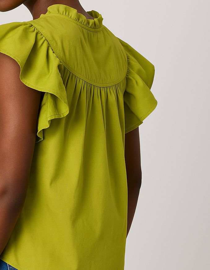 Frill Short Sleeve Shirt